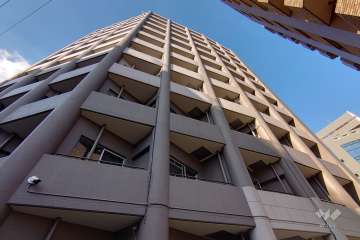 中銀第３目黒マンシオンの外観（南西側から）