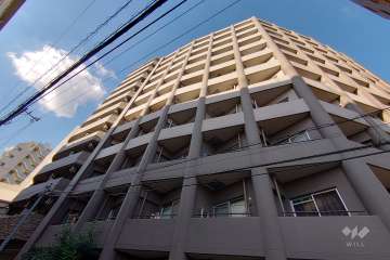中銀第３目黒マンシオンの外観（南西側から
