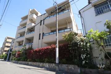 ザ・パークハウス碑文谷三丁目の外観(南西側から)　