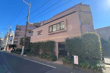 ウイングストリーム氷川台コートの外観（北西側から）