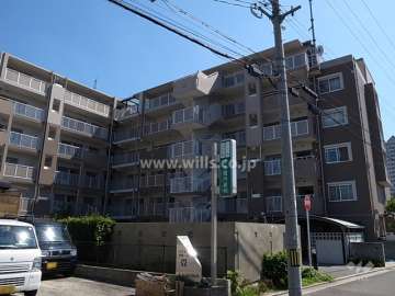 ネオセント西宮北口の外観（北西側から）