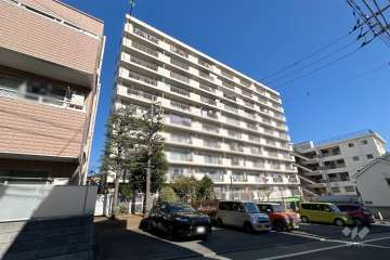 東建中村橋マンションの外観（南西側から）