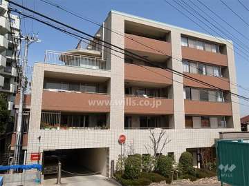 ファミール苦楽園の外観（西側から）