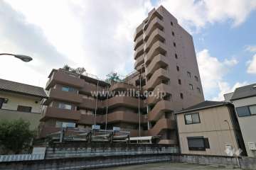 ベルク西宮シュトラールの外観（北東側から）