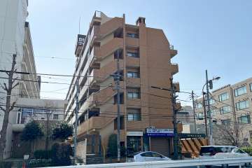 ダイアパレス武蔵関の外観（北東側から）　