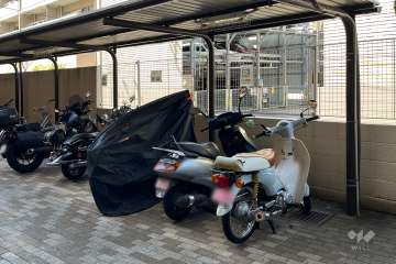 バイク置場