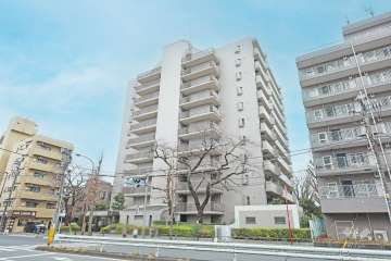 武蔵関シティハウスの外観（北西側から）