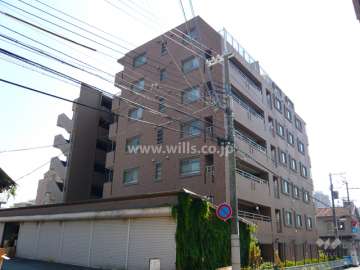 ライオンズマンション夙川東の外観（北西側から）