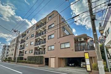 マイキャッスル武蔵関の外観（北東側から）