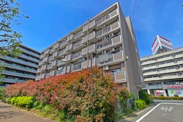 コープ野村練馬錦の外観（南東側から）