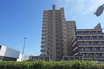 ヴェルビュ上甲子園2番館の外観（北側から）