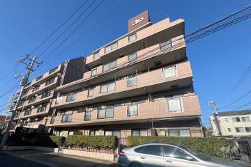 クリオ富士見台壱番館の外観（南側から）
