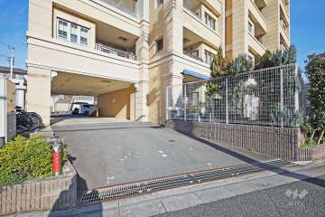 駐車場の出入り口