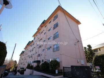 宝松苑ハイツの外観（北西側から）