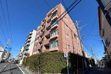 ルネステージ武蔵関の外観（南西側から）