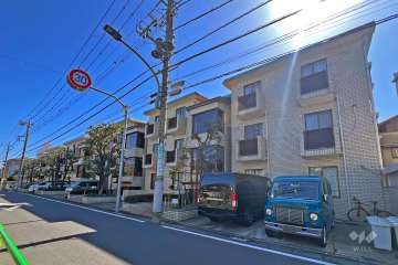 ソフトタウン石神井台の外観（北西側から）