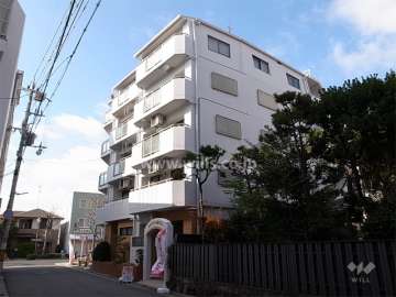 セルダン芦屋の外観（南東側から）