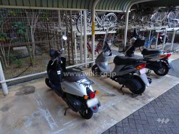 バイク置場