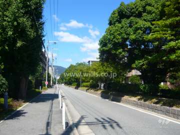 東側の前面道路