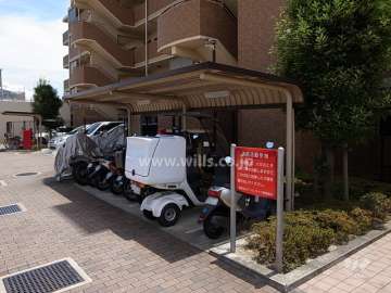 バイク置き場
