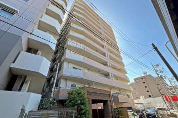クリオ中村橋壱番館の外観（北東側から）