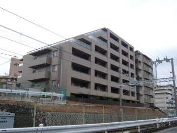 ジオ西宮仁川ソルコリーナの外観（北西から）