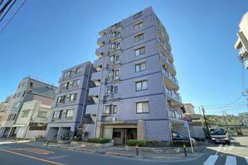 セザール平和台ガーデンの外観（北東側から）