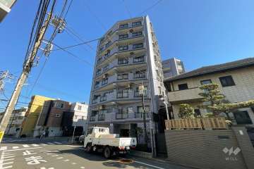 セザール平和台ガーデンの外観（北西側から）