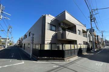 平和台ガーデンハウスの外観（北西側から）　