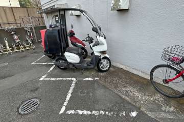 バイク置場