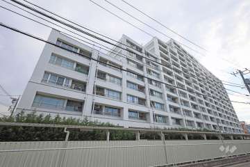 豊玉南住宅の外観（北西側から）