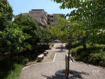 敷地北側には隣接して小さな公園があります。