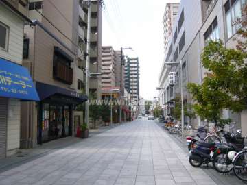 周辺は、商業地域に指定され、住宅の他、店舗や事務所も多く建ち並んでいます。