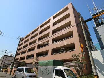 グラン・コート甲子園口ベルアージュの外観（南東側から）