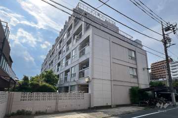 豊玉第2コーポラスの外観（南東側から）