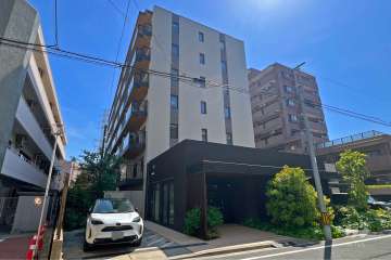 リビオ練馬北町の外観（北東側から）