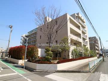 ジオコート西宮武庫川の外観（北西側から）