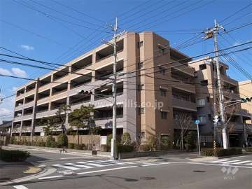 ダイアパレス芦屋浜町の外観（南東側から）