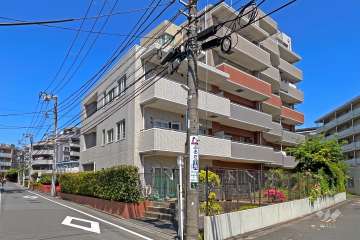 グランベル練馬北町3フォーシーズンズガーデンの外観（南西側から）