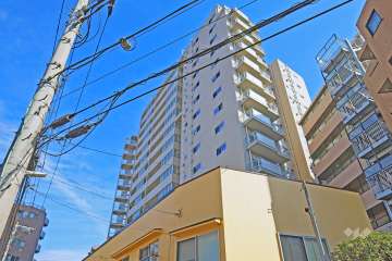 豊島園パークマンションの外観（南西側から）