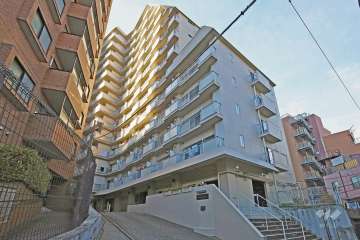 豊島園パークマンションの外観（南東側から）