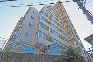 豊島園パークマンションの外観（北東側から）