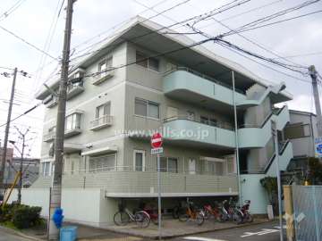 ラ・フォーレ甲子園の外観（北東から）