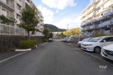 敷地南側の前面道路