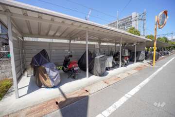 バイク置場