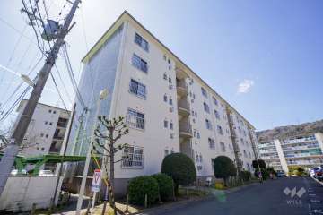 水無瀬青葉ハイツ11号棟の外観（北東側から）