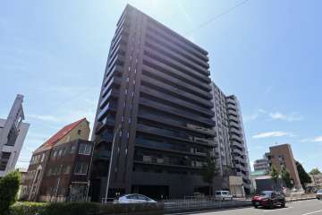 オープンレジデンシア名古屋太閤通の外観（北東側から）