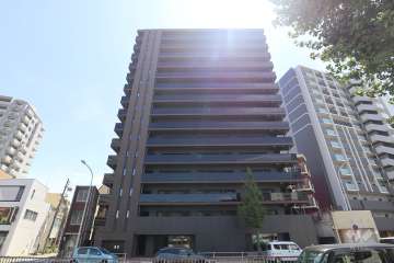 オープンレジデンシア名古屋太閤通の外観（北側から）