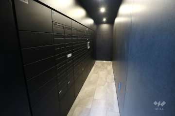 共用ポストと宅配ボックス