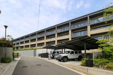 Brillia(ブリリア)夙川高塚町の外観（東側から）